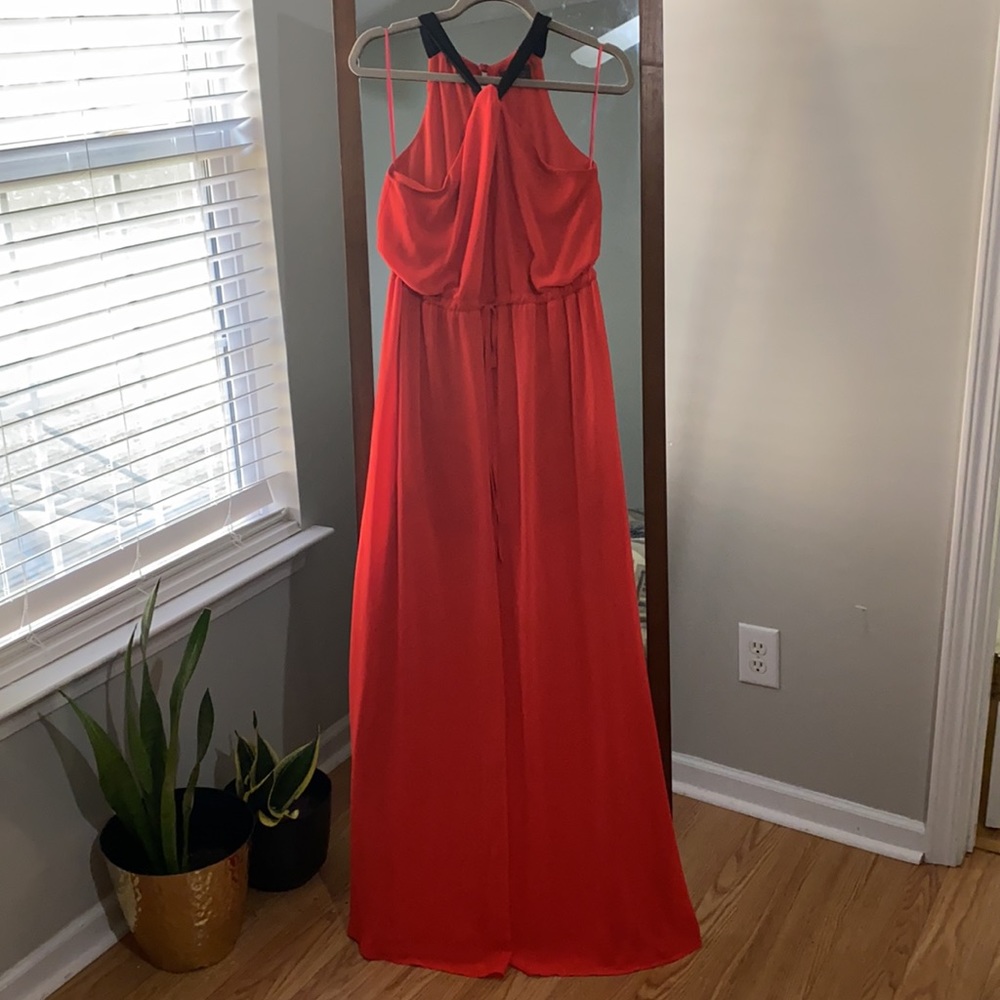 Astr Red Maxi Dress
